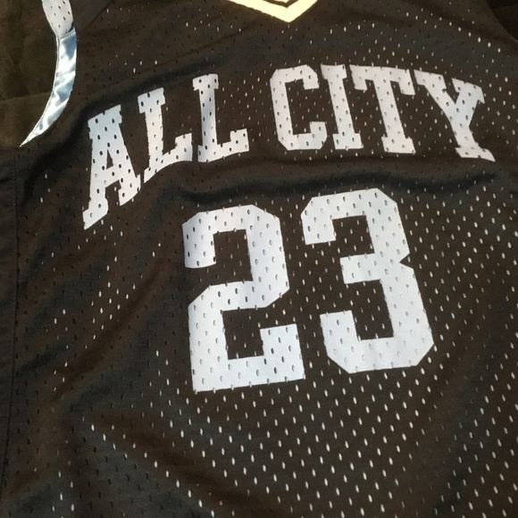 ALL CITY #23 *Reversible* JERSEY (Light and Dark BLUE) by Steve & Barry’s - Picture 5 of 14